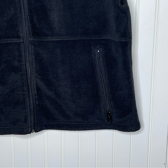 Vintage Columbia Men’s Black Full Zip Fleece Vest with Zippered Front Pockets XL - Picture 5 of 10